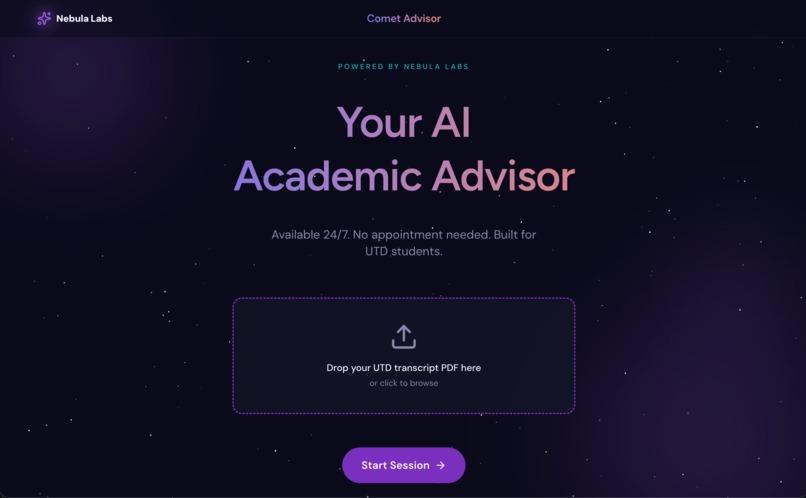 CometAdvisor — Logo