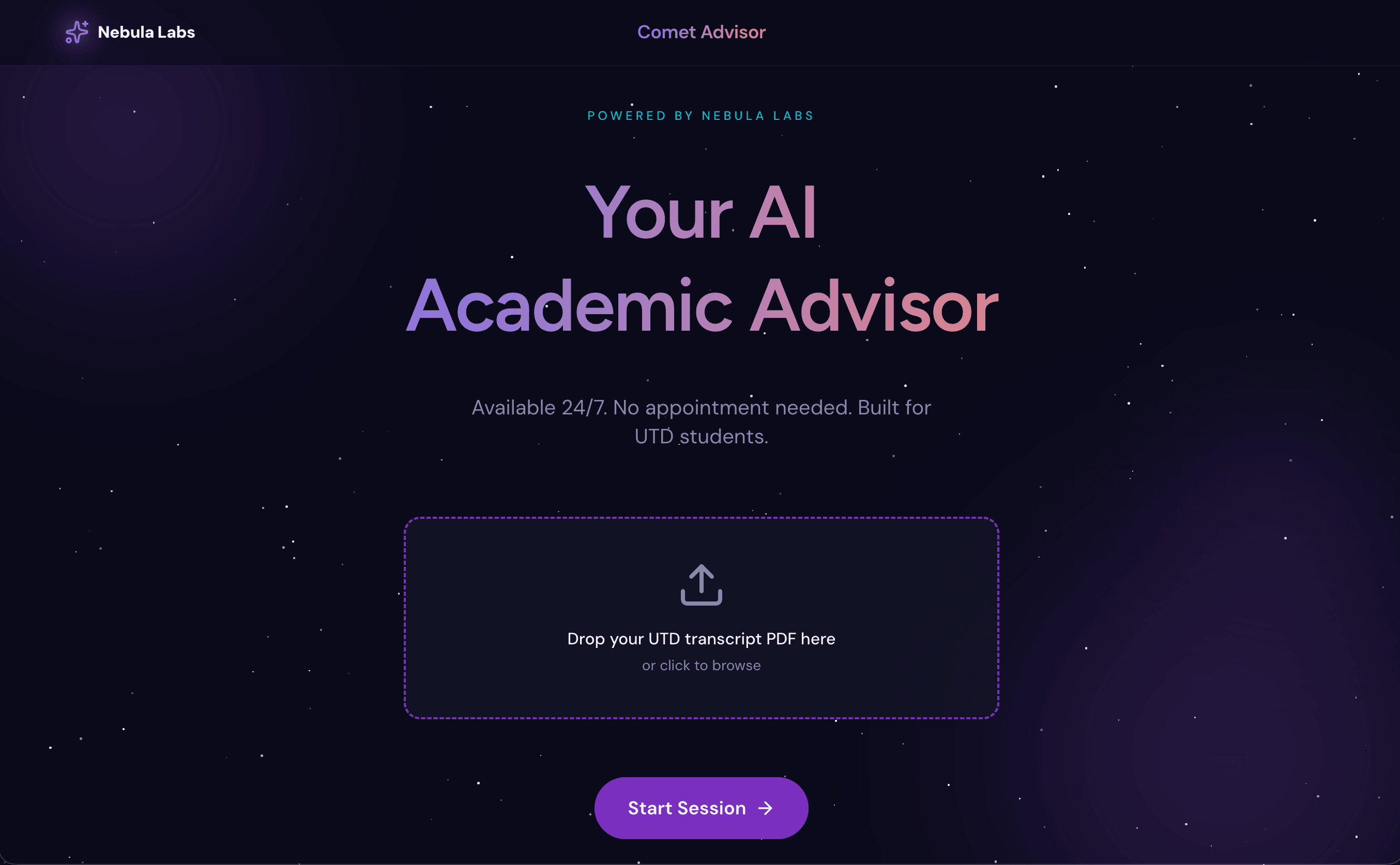 CometAdvisor — Logo